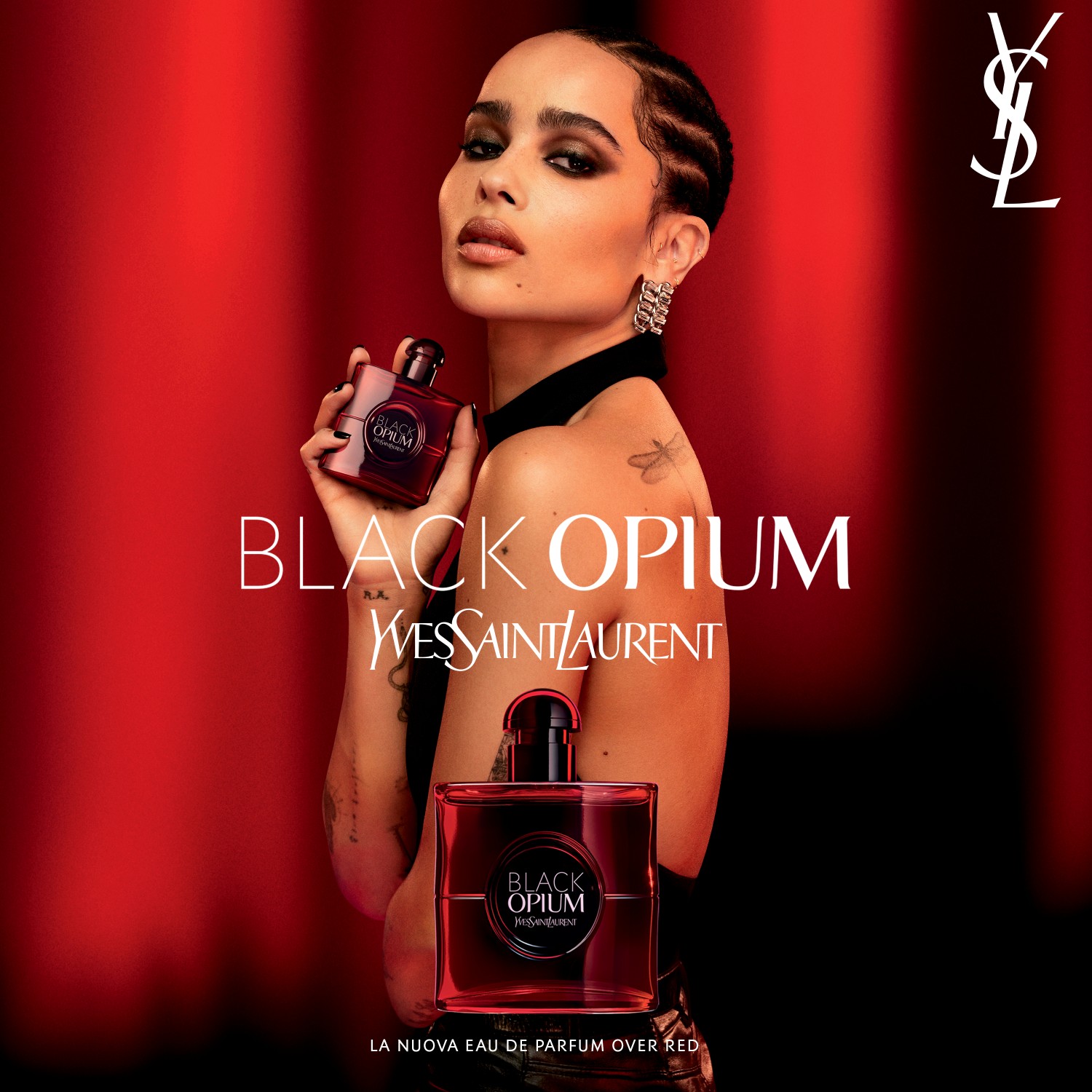 BLACK OPIUM OVER RED